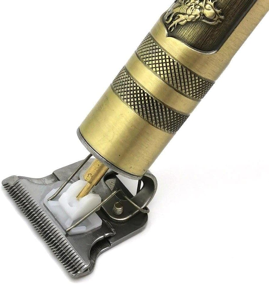 61kzrIM6MaL._AC_SL1000_.jpg ماكينة حلاقة كيمي الاحترافية للرجال مع شفرات حادة لرسم وتحديد اللحية KM-1974c