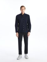 ⁦LC WAIKIKI Men Slim Fit Long Sleeve Oxford Shirt⁩ - الصورة ⁦2⁩