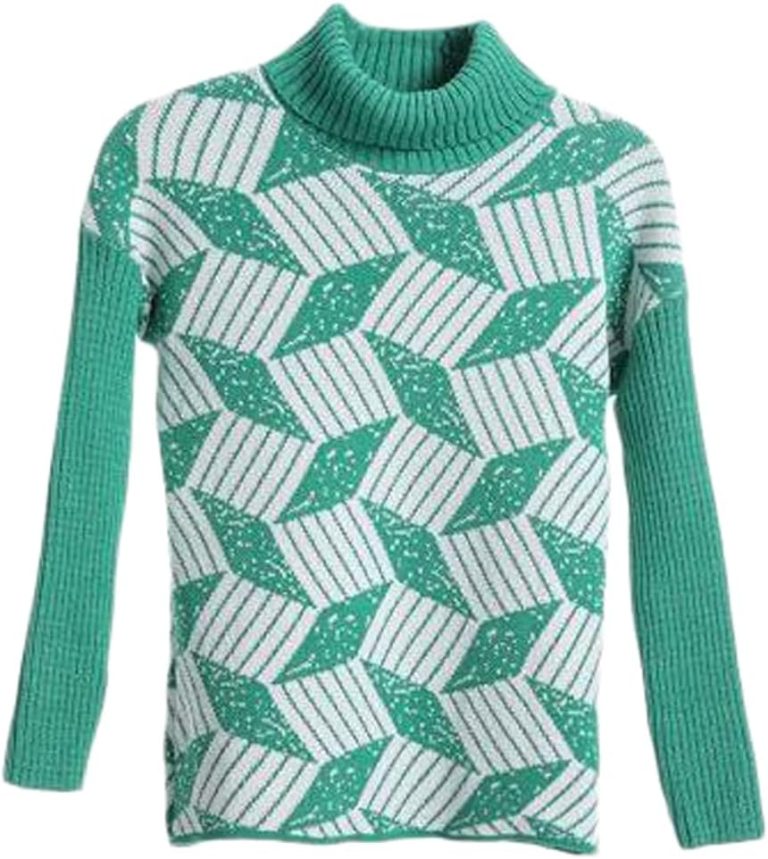 Cesar, Wool Pullover With Mutlicolour Design, Girls, Pullover
