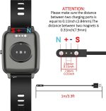 ⁦شاحن من TopPrime بتقنية USB، متوافق مع الساعات الذكية ميبرو لايت 2 وميبرو T1 وميبرو اير وميبرو C2/C3، بمنفذ واحد⁩ - الصورة ⁦5⁩