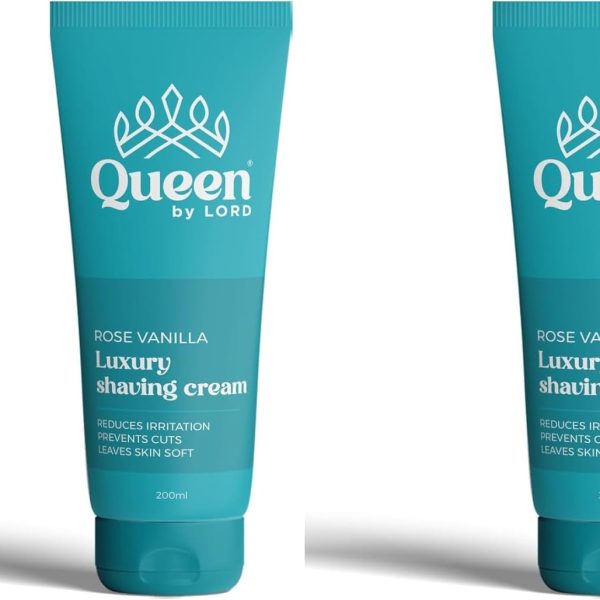 كريم حلاقة من كوين باي لورد (عبوة من قطعتين)