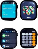⁦ساعة ذكية WS-X16 للرجال والنساء، سوبر اموليد، نظام تحديد المواقع GPS، ذكاء اصطناعي GPT، منبه، ميكروفون، مكالمات، تتبع اللياقة البدنية، شحن لاسلكي، PBM، طقس، كاميرا، موسيقى، IOS من ويسمي من ادهوماكس⁩ - الصورة ⁦3⁩
