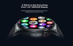 ⁦Infinix XWatch XW3E Smart Watch : IP68 Water Resistant,1.43" AMOLED with AOD, 7-Day Battery,200 Stylish Watch Faces, Multiple Sports Modes,Bluetooth Call Support,Health & Fitness Tracking - Black⁩ - الصورة ⁦8⁩