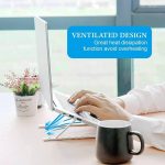 ⁦حامل لابتوب قابل للتعديل، حامل لابتوب محمول من الالومنيوم للمكتب، حامل دعم تبريد قابل للطي وجيد التهوية لاجهزة ابل ماك بوك برو/اير، اتش بي، سوني، ديل، والمزيد 10-15.6 انش⁩ - الصورة ⁦4⁩