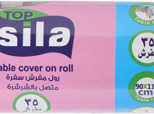 رول مفرش سفرة من سيلا، 90 × 110 سم - 35 قطعة