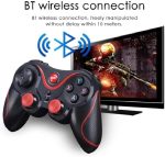 ⁦جيجاماكس اداة تحكم بالالعاب بلوتوث GP-8080 - ردود فعل اهتزاز - متوافقة مع الكمبيوتر الشخصي واندرويد والتلفزيون - جودة عالية - عمر بطارية 7 ساعات⁩ - الصورة ⁦6⁩