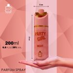 ⁦عطر ميلستون بارتي جيرل نايت بودي سبراي للنساء 200 مل⁩ - الصورة ⁦3⁩