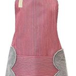 SKY-TOUCH Pinstripe Waterproof Cooking Aprons