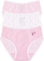 ⁦بانتي داخلي قصير من القطن للفتيات من ميلك، عبوة من 3 قطع⁩ - الصورة ⁦5⁩