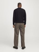 ⁦سويت شيرت جيميل بولو منسوج بنصف سوستة وأكمام طويلة للرجال من جاك اند جونز⁩ - الصورة ⁦3⁩