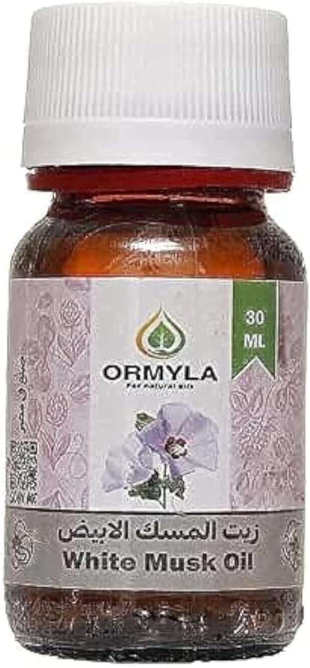 زيت جسم عطري برائحة المسك الابيض من اورميلا، 30 مل