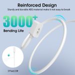 ⁦شاحن من دلع موبيلك بتقنية USB، متوافق مع ساعات ريدمي وأساور شاومي الذكية⁩ - الصورة ⁦7⁩