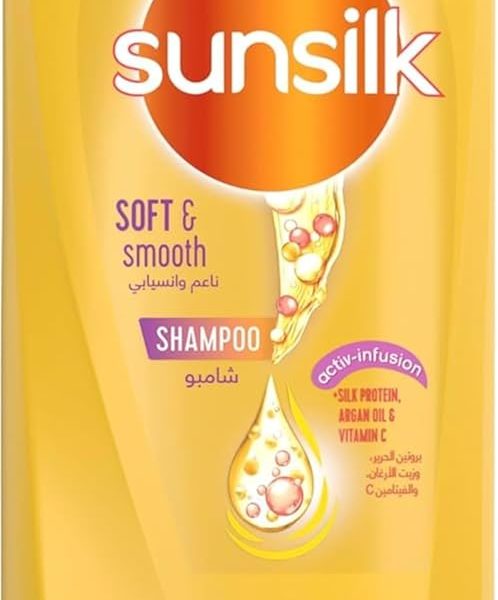 شامبو صانسيلك سوفت اند سموث 600 مل برومو