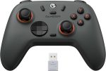 GameSir Nova 2 Lite Wireless Controller with Hall Effect Joysticks & Triggers, 2.4G & Wired 1000Hz Polling Rate, Macro Back Buttons, PC Gamepad Compatible with PC/Switch/Steam/iOS/Android (Grey)