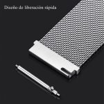 ⁦سوار مغناطيسي 22 ملم متوافق مع ساعة هواوي GT5 46 برو GT4 GT3 SE، GT2 قابل للتمدد لـ 4.4 3.3 التيميت، بودز، جي تي⁩ - الصورة ⁦6⁩