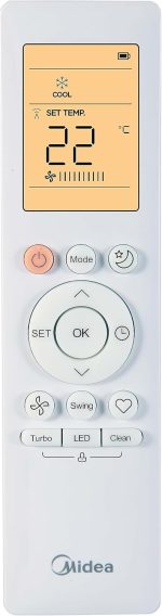 ⁦تكييف هواء ميشن برو من ميديا للحوائط العالية بقوة ثابتة 1.5 حصان - تكييف بارد فقط، يتناسب مع درجات الحرارة المرتفعة - MSCT-12CR-N⁩ - الصورة ⁦4⁩