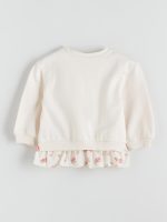 ⁦LC واكيكي سويت شيرت مطبوع برقبة دائرية ضيقة للبنات، عبوة من قطعتين⁩ - الصورة ⁦4⁩