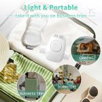 ⁦Electric Clothes Dryer - Versatile Portable Dryer with Hot and Cold Settings, Quiet Functionality, Perfect for Home Use, Travel, and Drying Children's Garments⁩ - الصورة ⁦5⁩