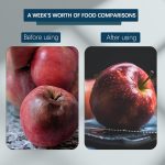 ⁦Fresh Keeping Bags, Elastic Food Storage Covers Stretchy Pla⁩ - الصورة ⁦4⁩