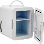 "ثلاجة ميني: تبريد وتسخين 4 لتر، تعمل على 220V و12V، مثالية للسفر والمكتب، نموذج مزدوج 12V + 220V" - من جينيريك