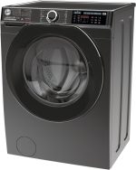 ⁦غسالة بسعة 14 كجم من هوفر- مجفف 9 كجم انفرتر، فضي HDP4149AMBCR-EGY⁩ - الصورة ⁦2⁩