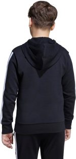 ⁦اديداس سويت شيرت بغطاء للرأس للاطفال من الجنسين من اسنشيالز (عبوة من قطعة واحدة)⁩ - الصورة ⁦2⁩