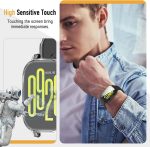 ⁦هيكل حماية لساعة شاومي ريدمي 5 اكتيف من دلع موبايلك، هيكل مع شاشة حماية، هيكل حماية عالي الدقة HD، هيكل حماية من السيليكون الناعم لساعة شاومي ريدمي 5 اكتيف (لون أسود)⁩ - الصورة ⁦8⁩