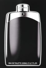 ⁦عطر ليجند رجالي من مونت بلانك - او دو تواليت 200 مل، أسود⁩ - الصورة ⁦3⁩