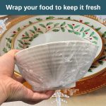 ⁦Fresh Keeping Bags, Elastic Food Storage Covers Stretchy Pla⁩ - الصورة ⁦7⁩