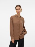 ⁦قميص من نسيج محبوك بأكمام طويلة للنساء لين من فيرو مودا⁩ - الصورة ⁦3⁩