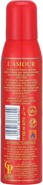 ⁦عطر للنساء لامور باريس من كزافييه لوران بخاخ 150 مل صُنع في فرنسا زافير لورينت ازهار⁩ - الصورة ⁦2⁩