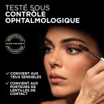 ⁦ماسكارا بانوراما فوليوم مليون لاشز من لوريال باريس - رموش كثيفة - تقاوم التكتل والتلطيخ والتقشير، مناسبة للعيون الحساسة، أسود⁩ - الصورة ⁦15⁩