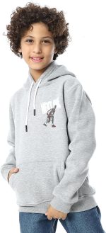 ⁦اندورا سويت شيرت صوف مطبوع سهل الارتداء للأولاد⁩ - الصورة ⁦2⁩