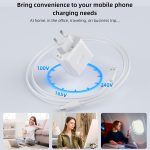 ⁦شاحن USB وكابل USB C بقدرة 100 وات من سوبرفوك لموبايل اوبو رينو 10 برو 10 برو + 5G، كابل محول شحن سريع 8 امبير من النوع C بطول 1 م لموبايل اوبو فايند X6 برو X7 الترا ريلمي 11 برو + ريلمي GT6 GT نيو 6⁩ - الصورة ⁦6⁩