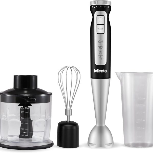 خلاط يدوي توربو بلس بقدرة 1000 وات من مينتا، موديل HB111438A