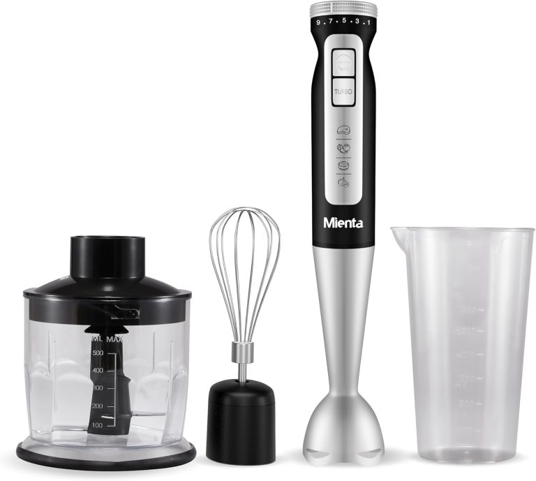 خلاط يدوي توربو بلس بقدرة 1000 وات من مينتا، موديل HB111438A