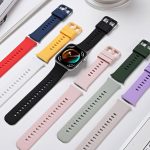 ⁦Huawei Watch Fit 3 Silicone Bracelet, Breathable Soft Sport Replacement Band for Women/Men, Adjustable Waterproof Strap for Smartwatch Fit3⁩ - الصورة ⁦3⁩