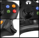 ⁦وحدة تحكم Xbox 360، وحدة تحكم بالالعاب لاسلكية يودينج لجهاز Xbox 360 بدون تغليف (اسود)⁩ - الصورة ⁦4⁩