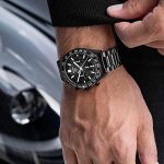 ⁦سوار بديل معدني من الفولاذ المقاوم للصدأ سريع الفك متوافق مع ساعة سي ام اف وتش برو وساعة وتش برو 2 الذكية من لامشاو⁩ - الصورة ⁦2⁩