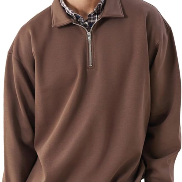 LC واكيكي سويت شيرت برقبة بولو للرجال