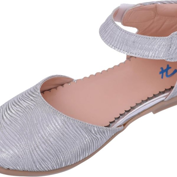 اتش ايه حذاء انيق لامع للبنات، احذيه