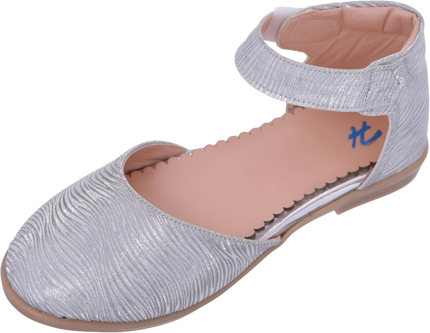 71EENgFBvdL._AC_SL1500_.jpg اتش ايه حذاء انيق لامع للبنات، احذيه