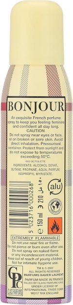 ⁦سبراي الجسم بونجور للنساء مقاس XL 0268، 100.0 ملليلتر⁩ - الصورة ⁦2⁩