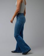 ⁦اميريكان ايغل بنطلون جينز نيكست ليفل بقصة واسعة وخصر مرتفع للنساء⁩ - الصورة ⁦6⁩