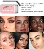 ⁦جل حواجب شفاف مقاوم للماء ويدوم طويلا ومقاوم للتلطخ، كريم تشكيل الحواجب للحواجب الطبيعية (فرشاة)⁩ - الصورة ⁦4⁩