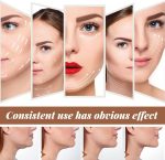 ⁦شريط رفع وجه ليفي عضلي لشد الوجه مضاد للتجاعيد ومضاد للتجمد والرقبة للجنسين من فاشون منيا - 2.5 سم × 5 متر عدد 1 غير لامع مختلطه كل الأنواع يونغ مزيج⁩ - الصورة ⁦5⁩