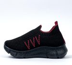 ⁦حذاء رياضي سهل الارتداء للاولاد - حذاء جري شبكي جيد التهوية وخفيف الوزن مع نعل مانع للانزلاق، حذاء مشي رياضي كاجوال (EU 25-30) 502⁩ - الصورة ⁦4⁩