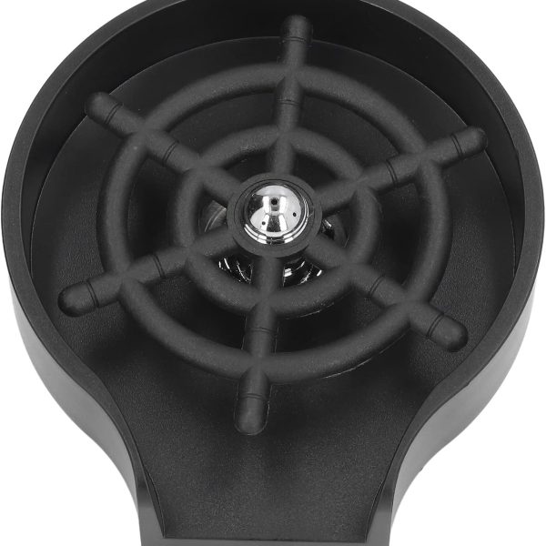 غسالة الاكواب الاوتوماتيكية من فاسافي، الة غسيل الاكواب الاوتوماتيكية من الستانلس ستيل باللون الاسود لا تحتاج الى شطف نظيف، للمطاعم التجارية والمنزلية