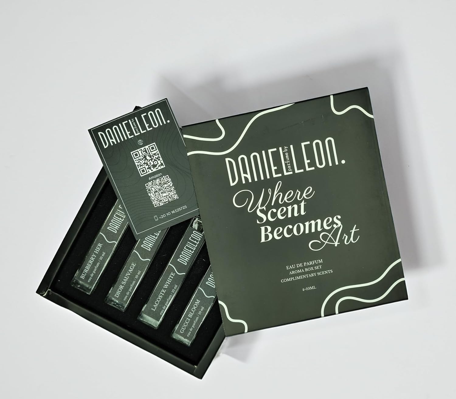 71Hxds6bmrL._AC_SL1500_.jpg عبوة عطر - 4 × 10 مل لاختبار العطور | مجموعة لاكوست وايت وسوفاج وبربري هير وجوتشي بلوم - روائح تدوم طويلا وأنيقة ومناسبة للسفر للرجال والنساء