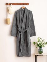 ⁦روب حمام للفنادق من تي ام هوم، 100% قطن، نسيج مخملي متعدد الالوان⁩ - الصورة ⁦3⁩